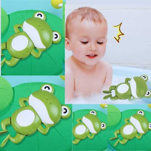 JOUE DE BAIN - ™ "Froggy Plouf : Le Jouet de Bain qui Rendent les Moments de Bain Inoubliables!" - kidzbutterfly.com