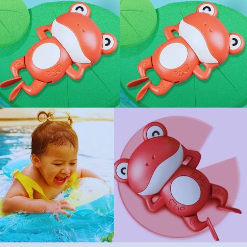 JOUE DE BAIN - ™ "Froggy Plouf : Le Jouet de Bain qui Rendent les Moments de Bain Inoubliables!" - kidzbutterfly.com