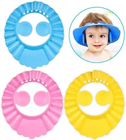 Visière chapeau pour douche bébé I ShampooCap™ - kidzbutterfly.com
